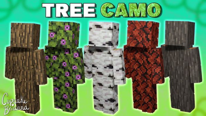 Tree skin for minecraft