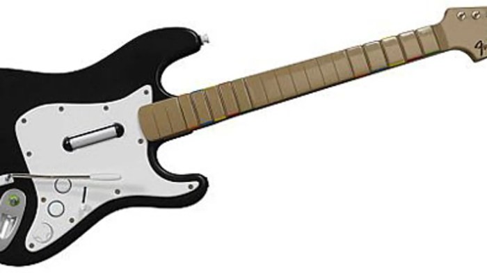 Rock band fender strat