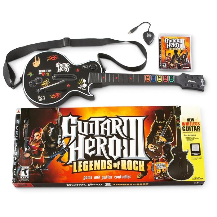 Playstation 3 guitar hero