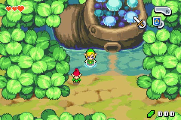 Zelda minish cap flippers