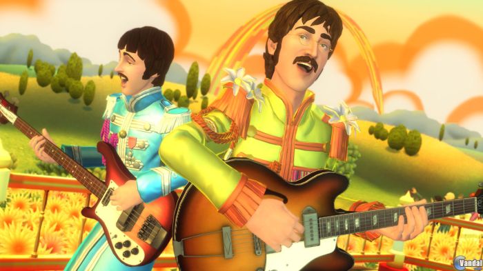 Beatles band rock features game