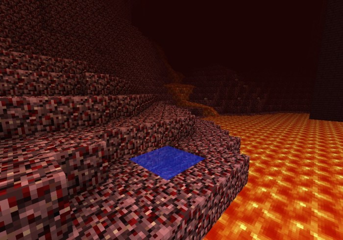 How to put water in nether