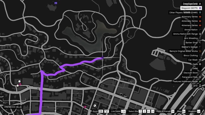 Franklin's house gta map