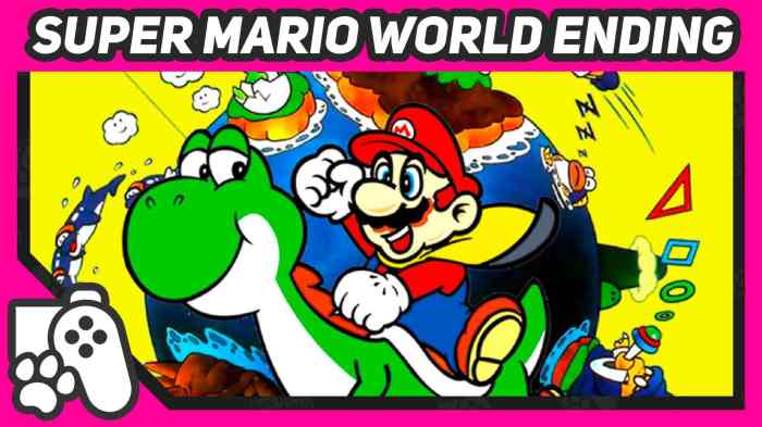 End of super mario world