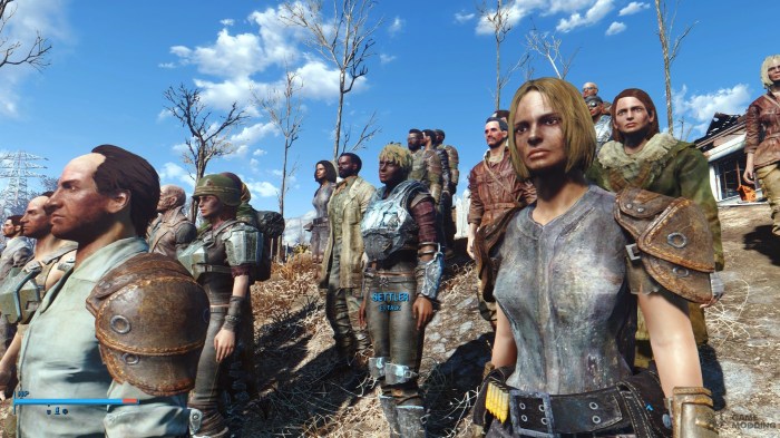 Fallout 4 unique settlers