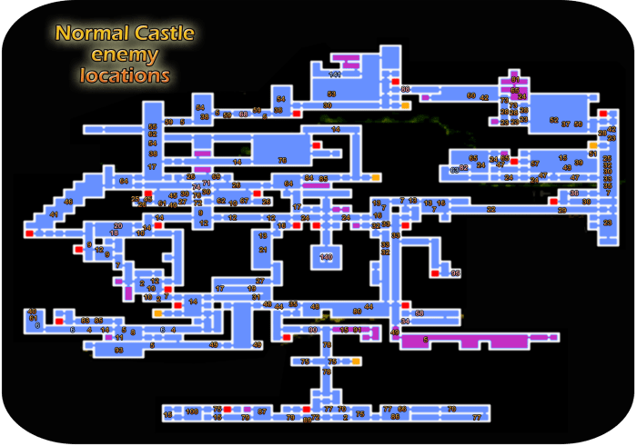 Castlevania symphony night castle maps inverted vgmaps psx map sotn harmony dissonance atlas project