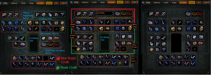 Stash currency path exile tab tabs thing ever exiles enlarge click