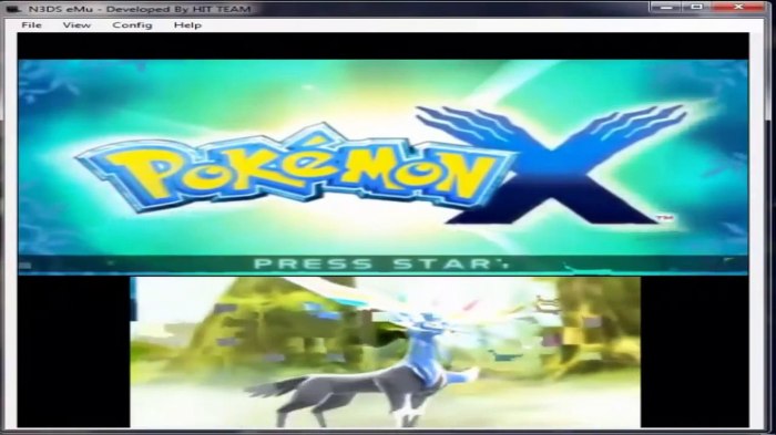 Pokemon x and y emulator