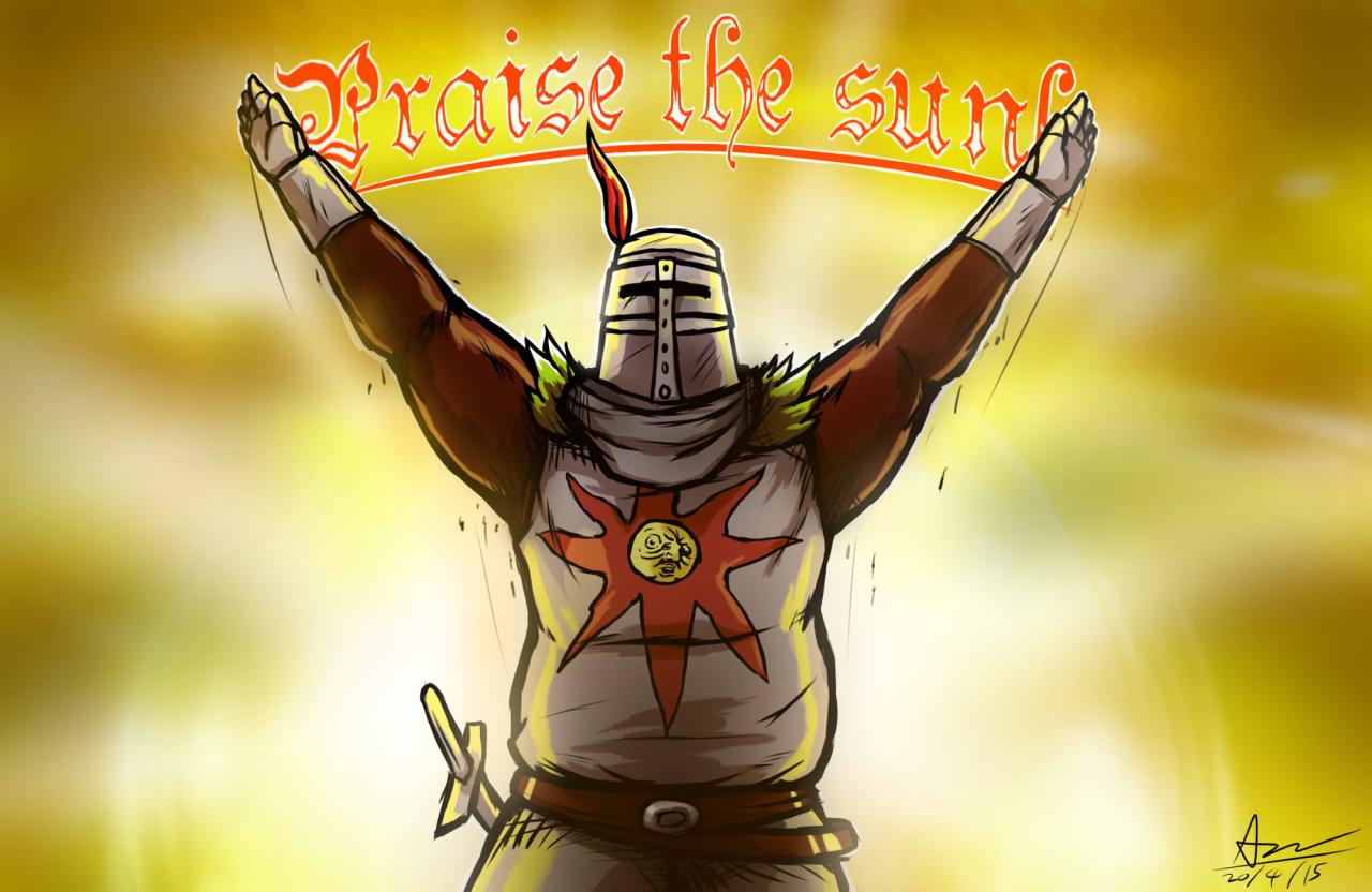 Praise the sun dark souls