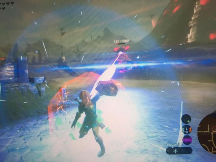 Parry breath botw parrying laser game8