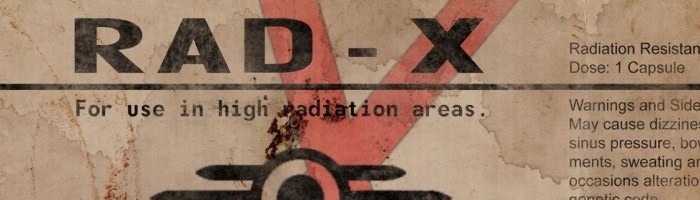 Fallout radiation rid rad damage