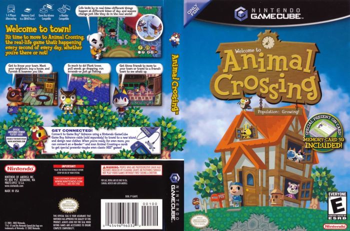 Animal crossing game cover