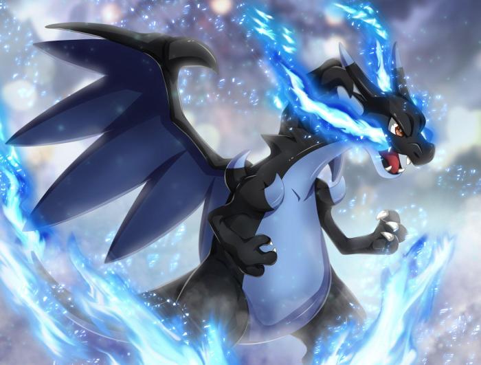 Photo of mega charizard x