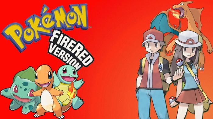 Pokemon fire red v1 0 rom