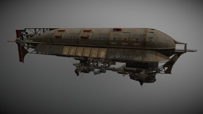 Brotherhood of steel blimp