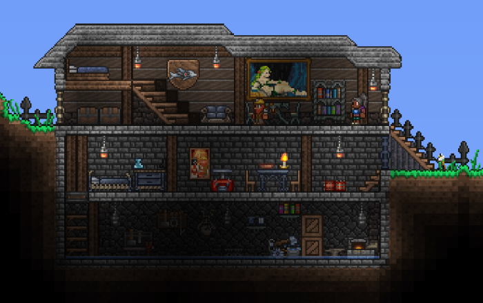 Arms dealer house terraria