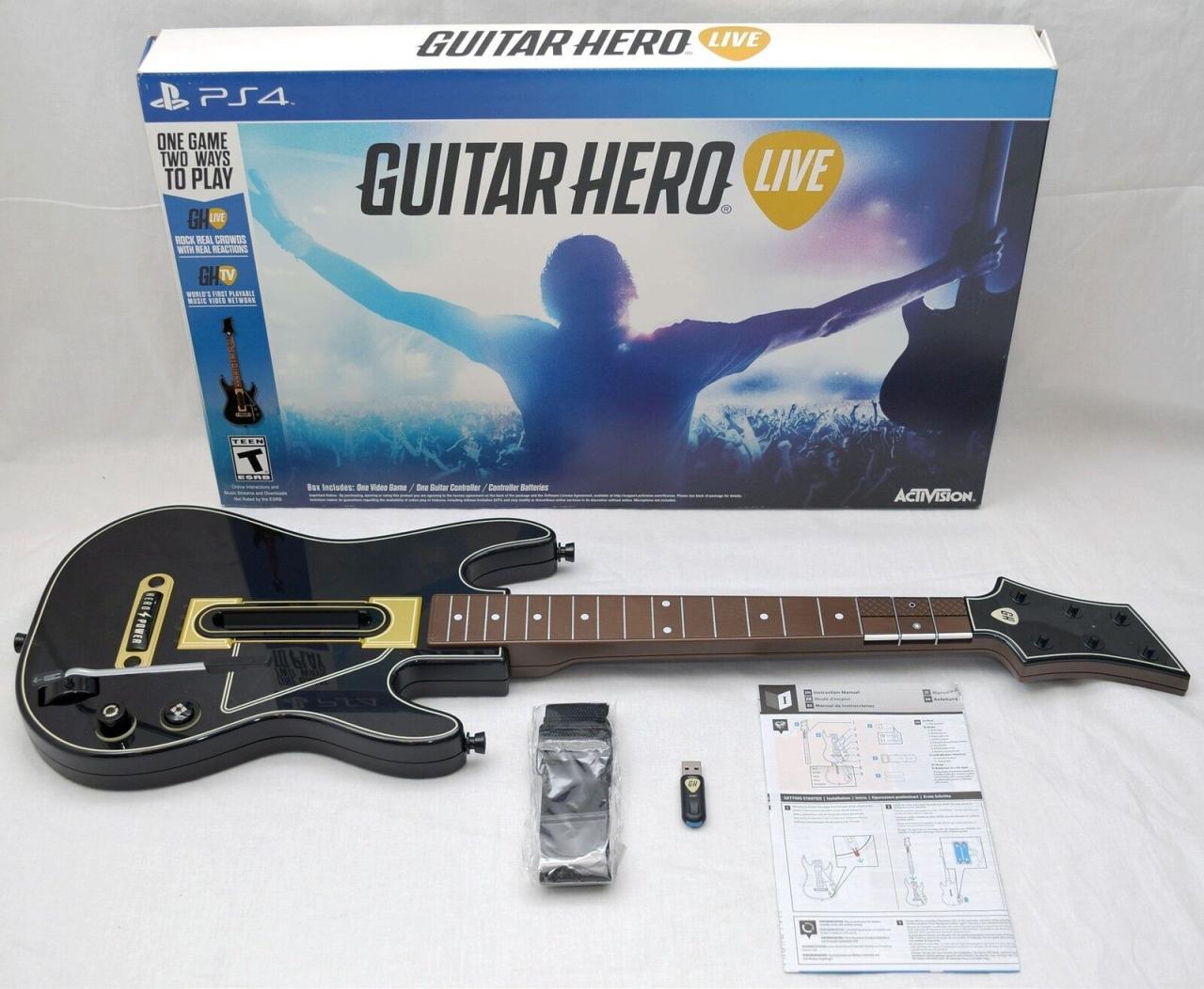 Guitar hero ps4 controller