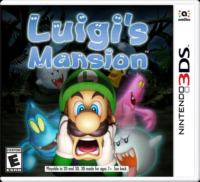 Wii u games luigi mansion