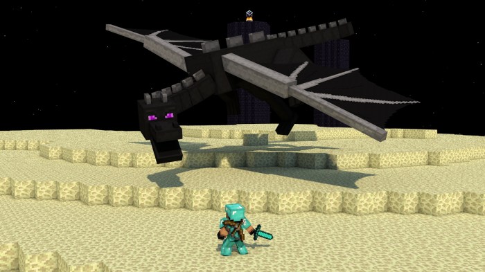 Picture of a ender dragon