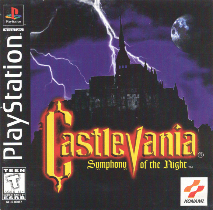 Castlevania symphony night ps1 gameplay