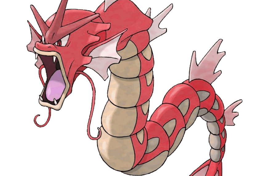 Pokemon gold red gyarados