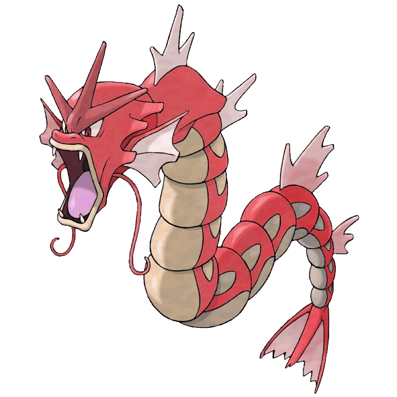 Pokemon gold red gyarados