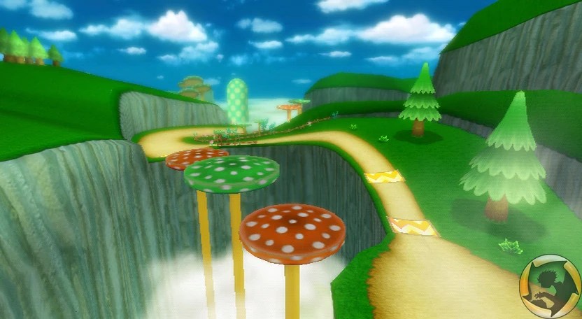 Mario kart mushroom gorge