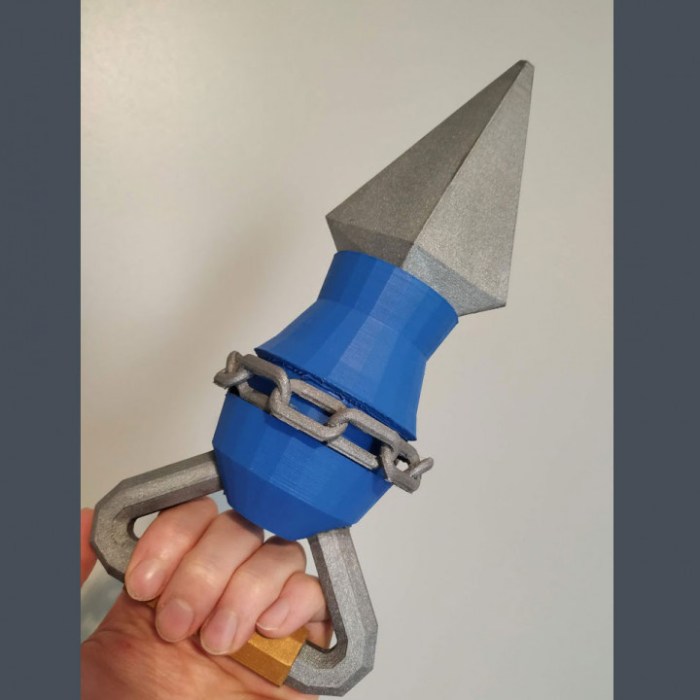 Hookshot ocarina time zelda 3d central printed