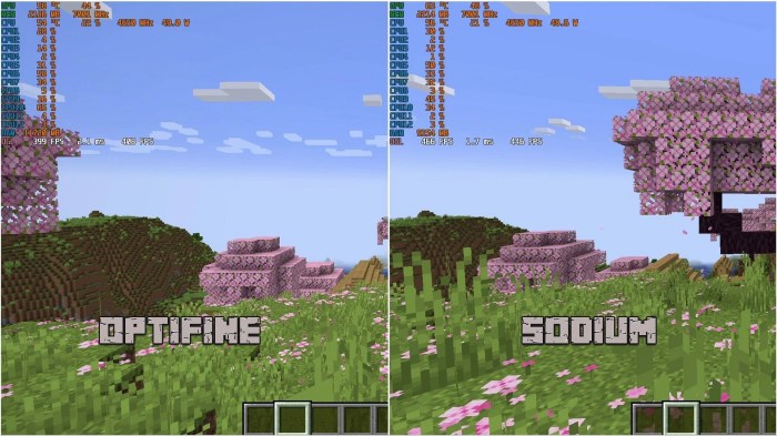 Optifine fps