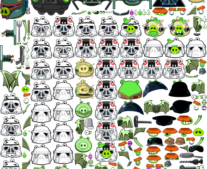 Angry birds star wars pigs