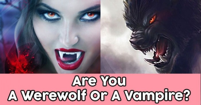 Am i a vampire or werewolf