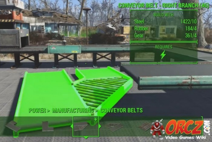 Conveyor belt fallout 4