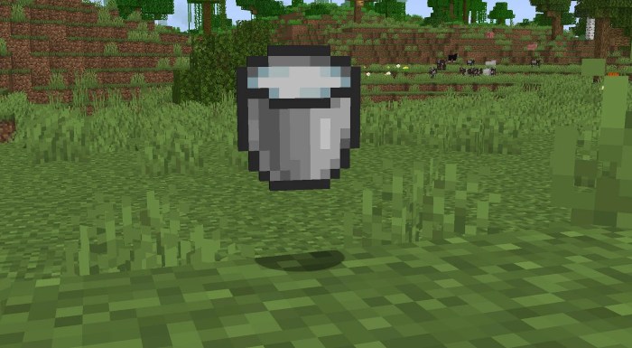 Bucket of milk minecraft