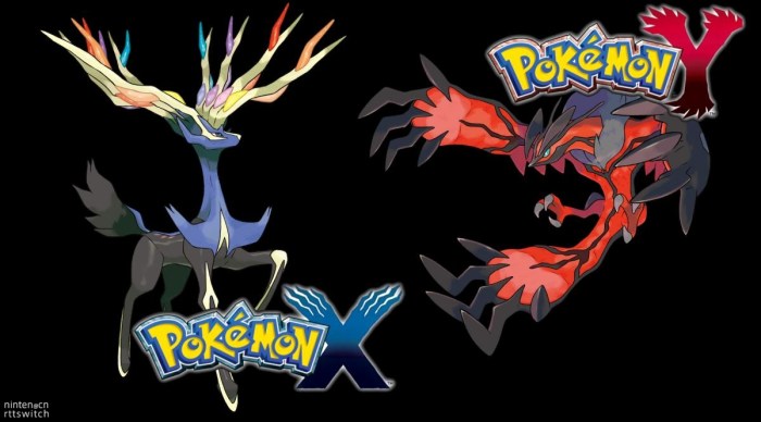 Legendary pokemon x and y