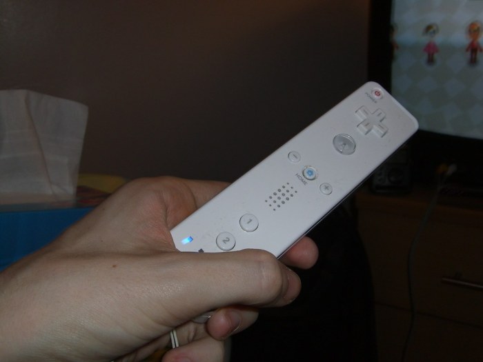 How to reset a wii control