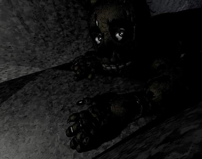 Springtrap in all cameras