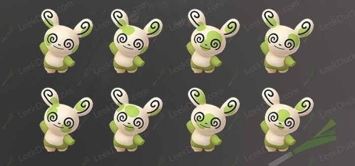 Shiny spinda pokemon go