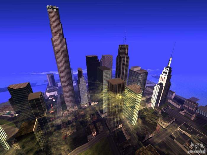 Gta san fierro downtown tower andreas city vice skyline lights wiki easter era iii wikia theft grand iv auto grandtheftwiki