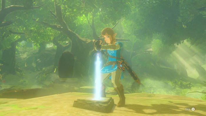 Master sword upgrade botw