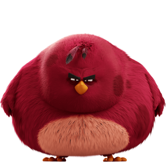 Red bird angry birds