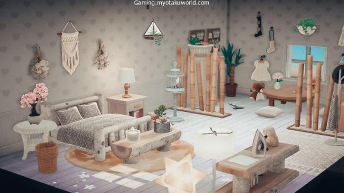 Animal crossing room decor