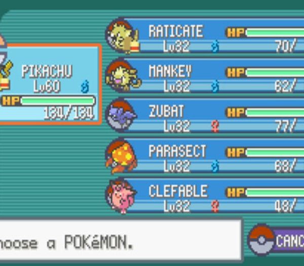 Good team for fire red