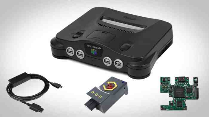 Hdmi nintendo hook n64 gametrog multiple diagram options any place use available