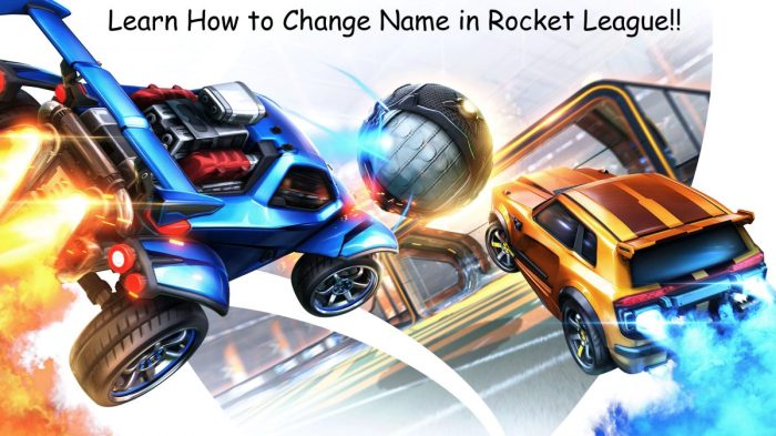Rocket league name change