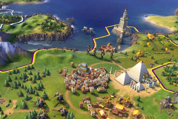 Civilization 6 great works