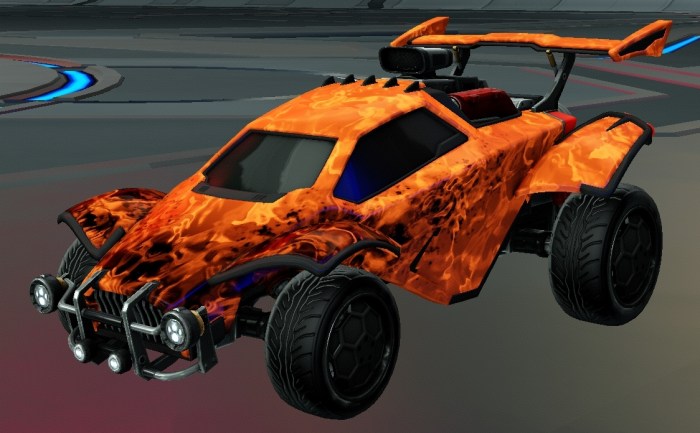 Rocket league wheel painted every