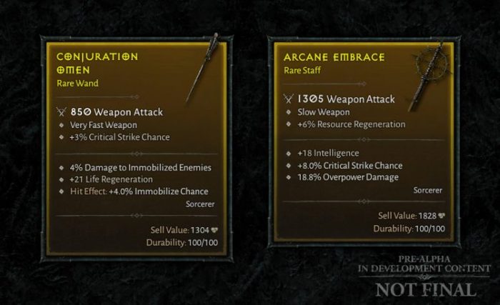 Diablo legendary legendaries