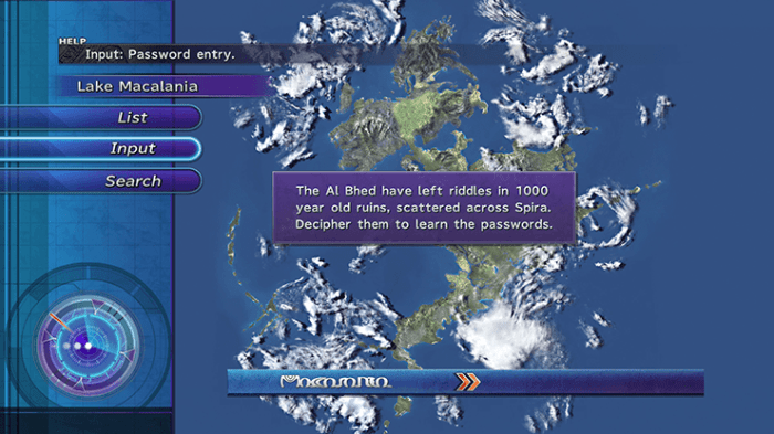 Airship passwords fantasy final ffx coordinates jegged besaid falls