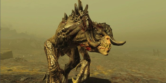 Strongest fallout 4 enemy
