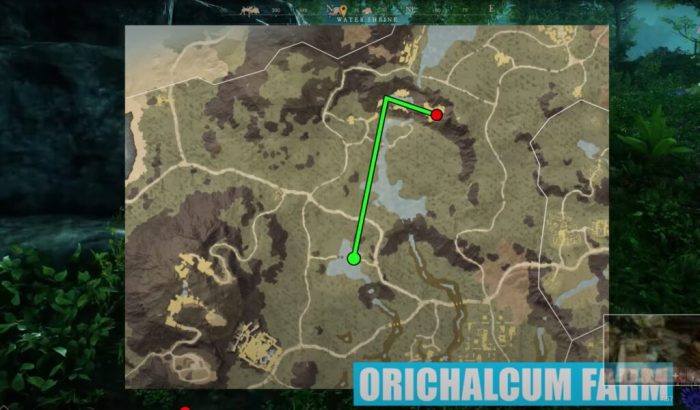 New world orichalcum farm